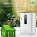Intelligent Dehumidifier  65W Ultra Quiet Portable Electric Smart Home Dehumidifier  Air Freshener Purifier Semiconductor Desiccant Moisture Absorbing Air Dryer  2.5L Capacity for Home  Bedroom - B07B2SYN4Q